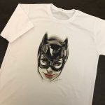 چاپ تیشرت سفید اسپان