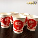 چاپ لیوان کاغذی 200 سی سی