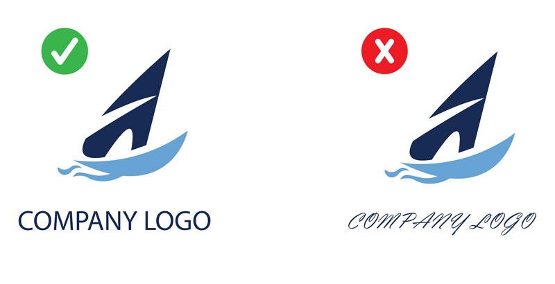 Should and should not logo design 1