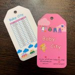 چاپ اتیکت آویز مدرن