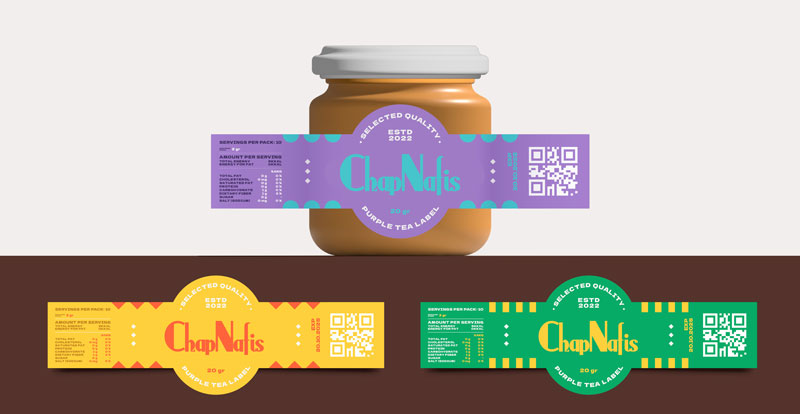 Different export product label options