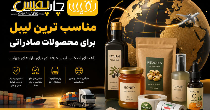 مناسب ترین لیبل برای محصولات صادراتی